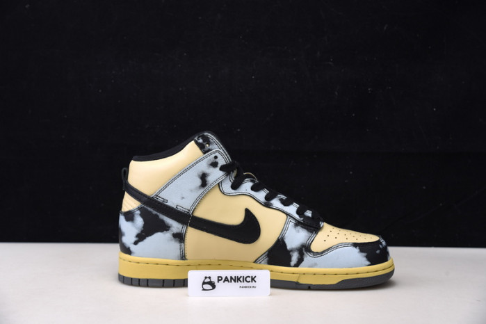 NIKE DUNK HIGH 1985 BLACK ACID WASH - DD9404-700