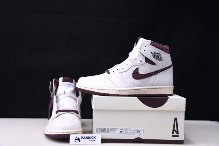 Air Jordan 1 High OG Sail/Burgundy Crush DO7097-100