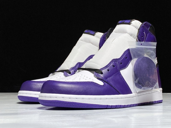 Jordan 1 Retro High Court Purple White 555088-500