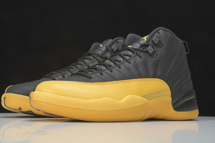 Jordan 12 Retro Black University Gold 130690-070
