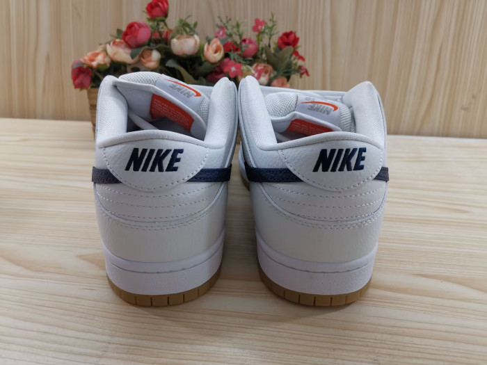 Nike SB Dunk Low Orange Label White Navy CZ2249-100
