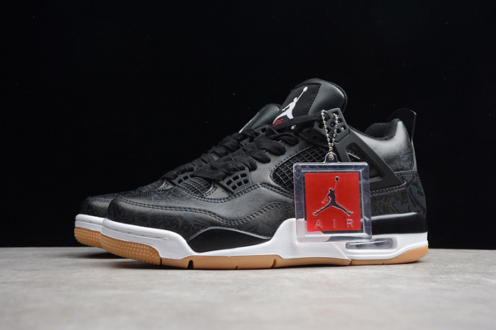 Jordan 4 Retro Laser Black Gum CI1184-001