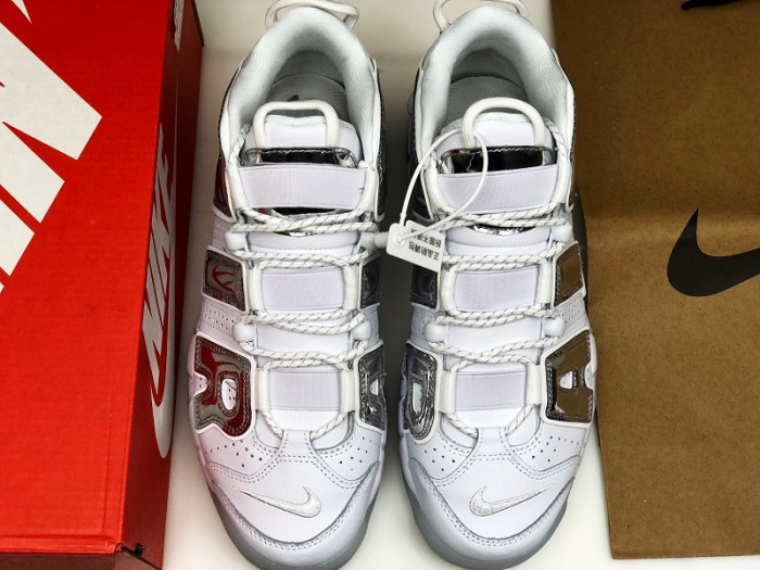 Air More Uptempo Chrome White (W) 917593-100