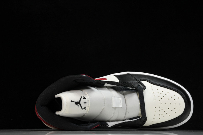 WMNS Air Jordan 1 Mid“Black Toe” BQ6472-160