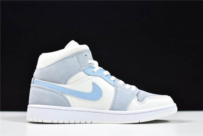 Jordan 1 Mid Mixed Textures Blue DA4666-100