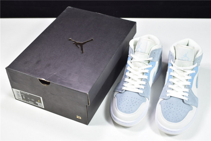 Jordan 1 Mid Mixed Textures Blue DA4666-100
