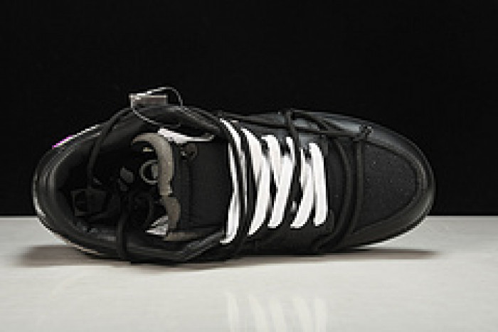 OH™ x Nike Dunk Low "The 50" In Black/Silver DM1602-001