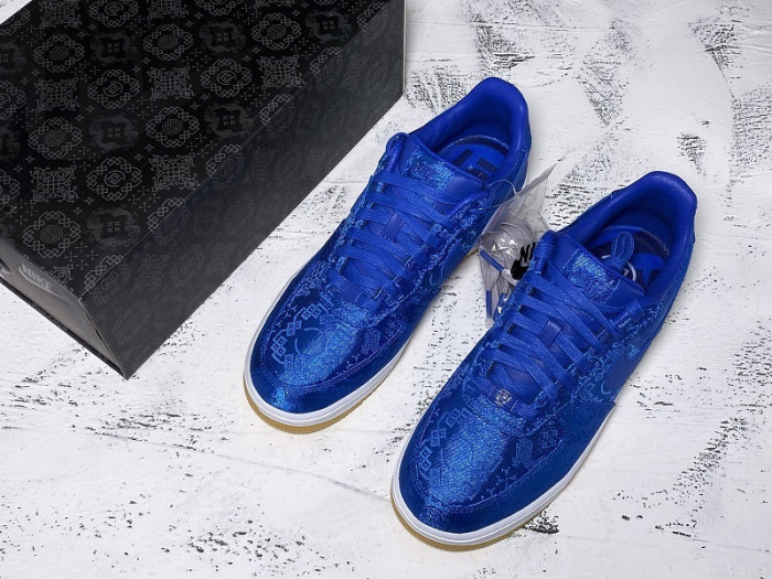 Air Force 1 Low CLOT Blue Silk CJ5290-400
