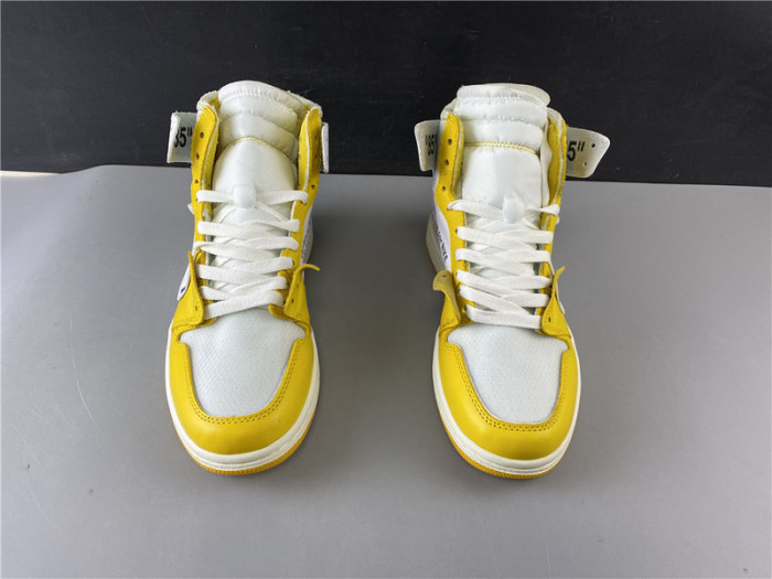 OH X Air Jordan 1 Yellow (AQ0818-149)