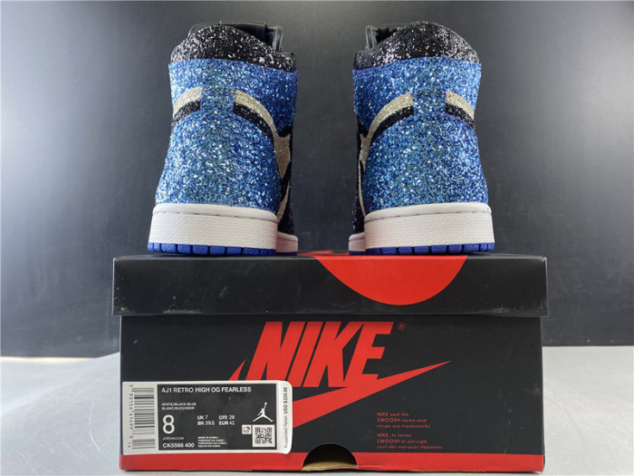 Cole-p600 Fragment Design x Air Jordan 1“ Glitter” CK5566-400