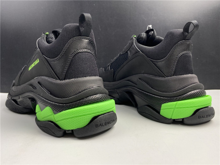 blen triple s black and green Ba*len*cia*ga 541624 w09ol 399