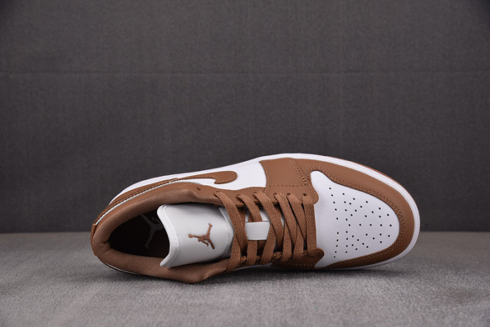WMNS Air Jordan 1 Low Archaeo Brown White DC0774-202