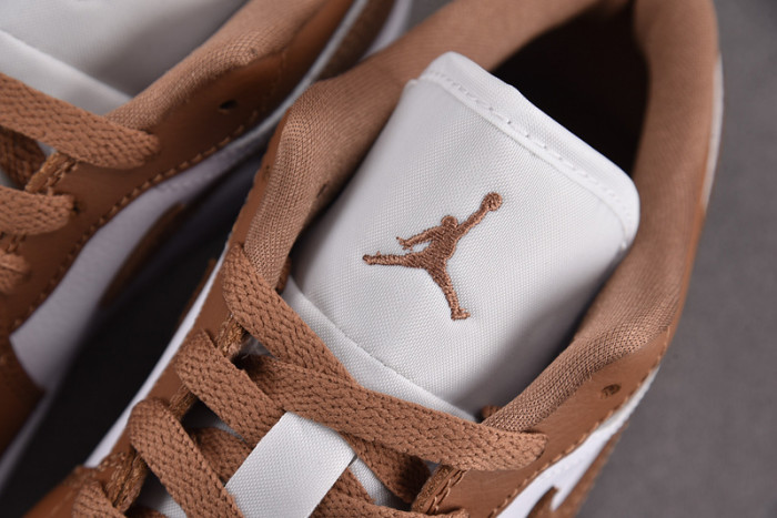 WMNS Air Jordan 1 Low Archaeo Brown White DC0774-202